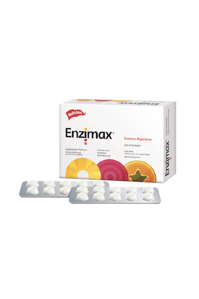 ENZIMAX ENZIMAS DIGESTIVAS PERROS Y GATOS