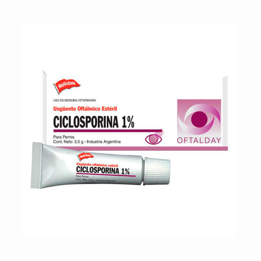 CICLOSPORINA 1% UNGUENTO VIA TOPICA PERROS