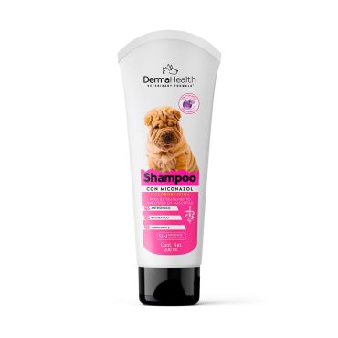 SHAMPOO PERROS CON MICONAZOL + CLORHEXIDINA PERROS (DERMAHEALTH)
