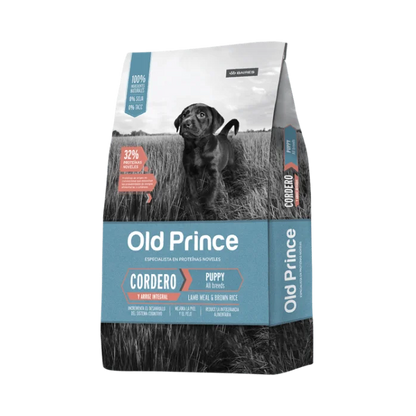 OLD PRINCE, CACHORROS TODAS LAS RAZAS, Cordero y arroz integral