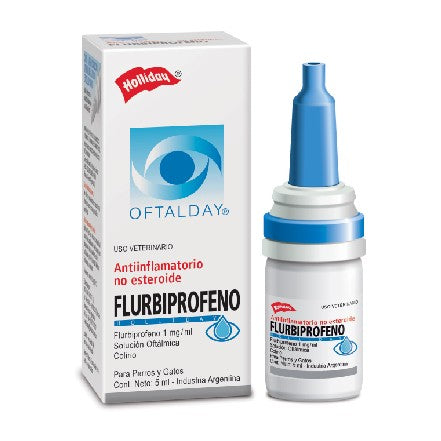 FLURBIPROFENO COLIRIO 5ML PERROS Y GATOS