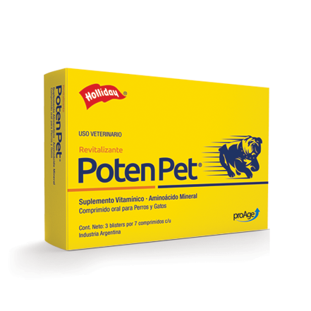 POTENPET SUPLEMENTO - AMINOACIDO MINERAL PERROS Y GATOS