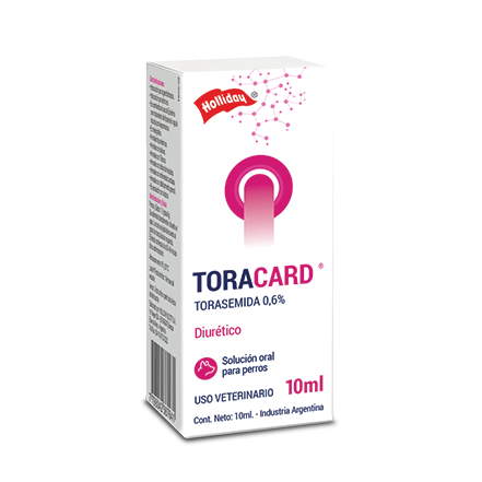 TORACARD TORASEMIDA 0.6% 10ML- DIURETICO PERROS